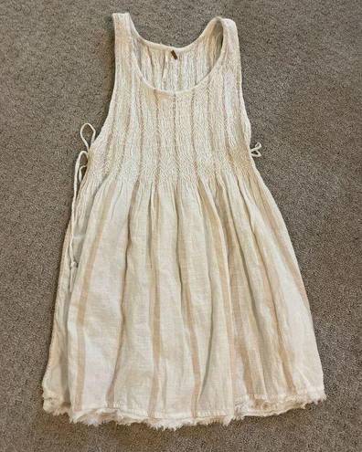 Free People  Obi Posey Smocked Tunic Medium