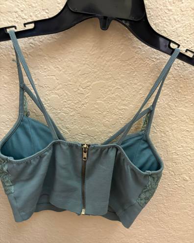 Charlotte Russe Green Lace Bralette