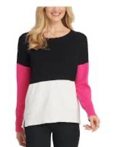 DKNY womens colorblock sweater  Size Large