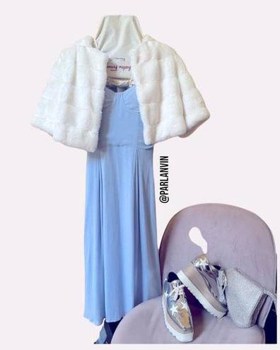 Yumi Kim  Prima Donna Light Blue Flowy Smocked Padded Bra Dress Size XS