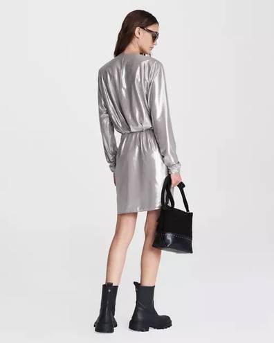 Rag and Bone  Eloise Metallic Mini Dress