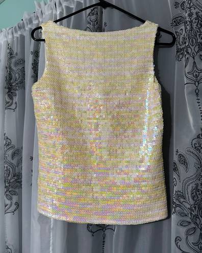 Oscar de la Renta Sequin Tank