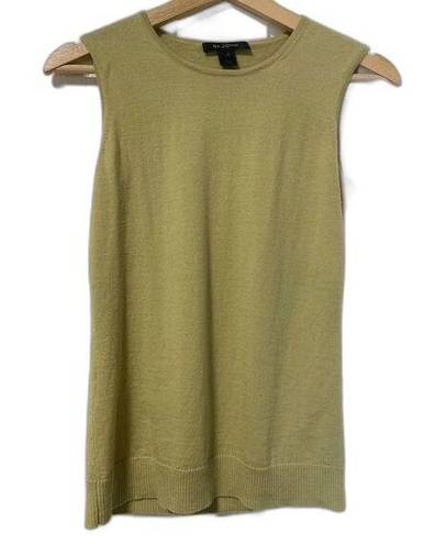 St. John  Wool Blend green tank size XS