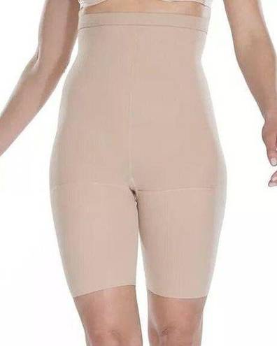 Spanx  Shapewear Women's Size A Power Panties Mid Thigh Shorts Undergarment Nude