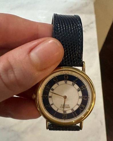 Seiko quartz navy watch