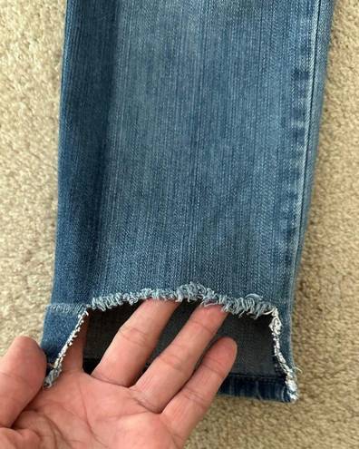 White House | Black Market  Women's Jeans Blue Denim Straight Low Rise, Sz 4