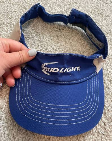 Bud Light Sun Visor Blue