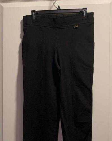 Peter Nygard Women's Nygard SLIMS Black Pants 26" Inseam Ankle Pants Size Med GUC #7323