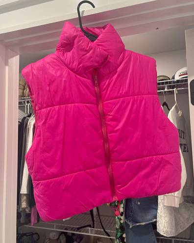 Amazon Pink  puffer Vest