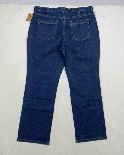 Duluth Trading NWT  Co. DuluthFlex Work Relaxed Fit Straight Leg Mid Rise Jean 16