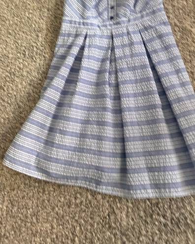 Charlotte Russe light blue/white striped dress