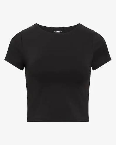 EXPRESS Body Contour Tee Green