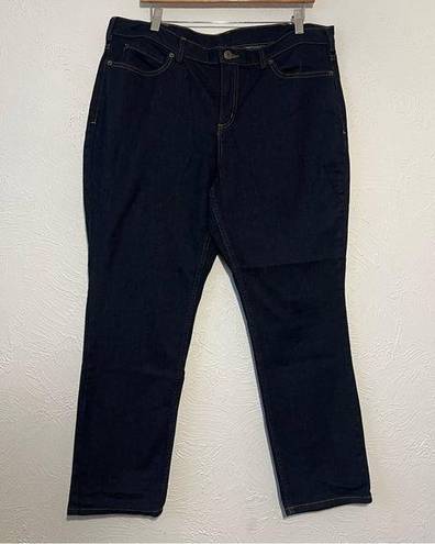 Duluth Trading  Co Women’s Jeans DuluthFlex Slim Leg Size 16/29 actual 16X27.5 16