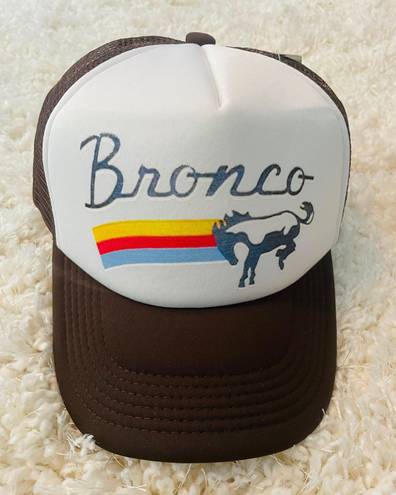 Bronco Trucker Hat Brown