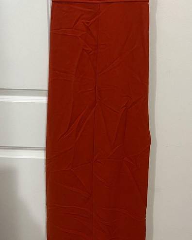 ALC Frank A.L.C. Orange Crepe Margot Gown Size 2 US $595