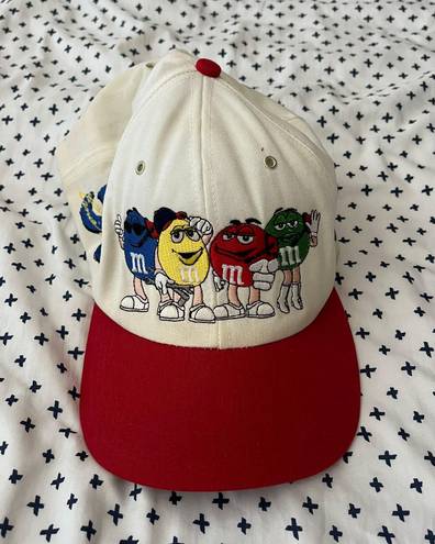 vintage m&m racer hat