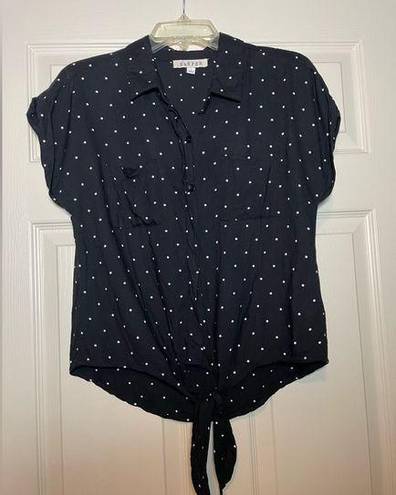 Harper  (Francesca’s) Short Sleeve Button Down