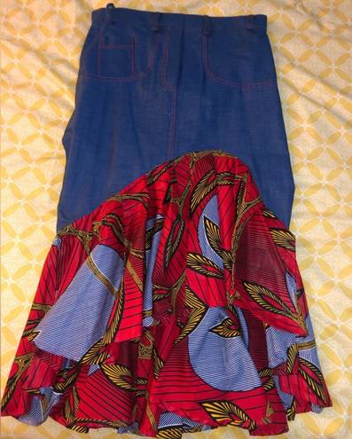 True Fond NWOT  Ghana Papayeasa skirt - 8