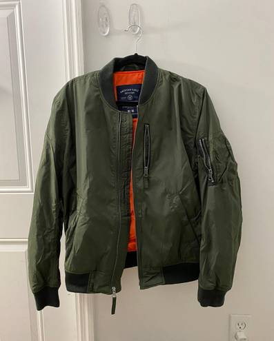 American Eagle s Green Bomber Jacket