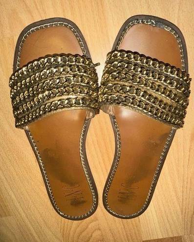 INC chain style sandals