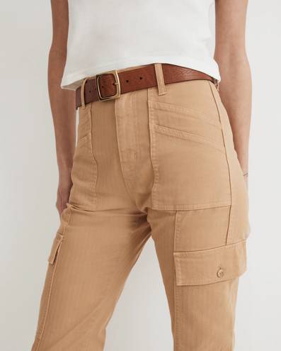 Madewell The Garment-Dyed '90s Straight Cargo Pant.