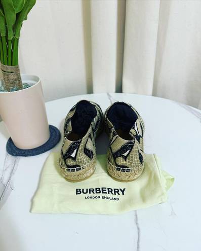 Burberry Espadrille dark beige