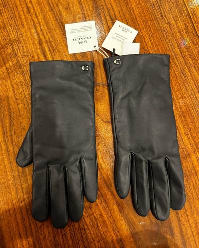 Coach Leather Gloves 