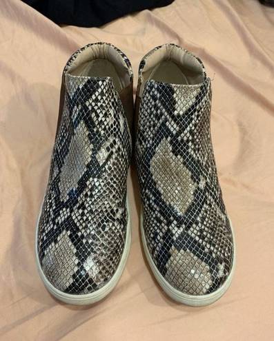 Coconuts Snakeskin Slip On 