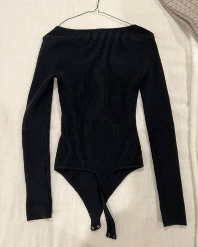 Abercrombie & Fitch Squareneck Sweater Bodysuit