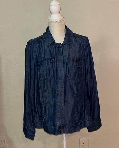 Coldwater Creek size 10 lightweight, women’s blue Jean jacket