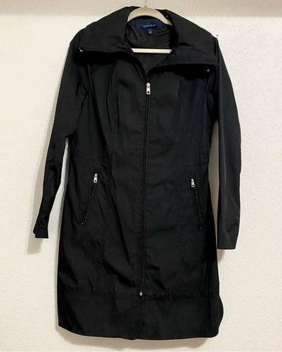 Cole Haan  | black packable rain coat