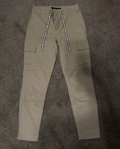 Tommy Hilfiger Tan Skinny Cargo Pants