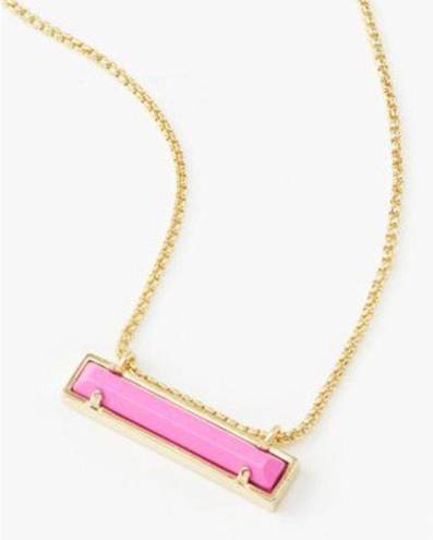 Kendra Scott gold Magenta Leanor Necklace