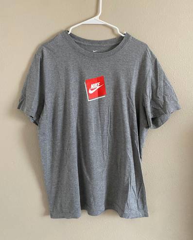 Nike Gray Logo Tee