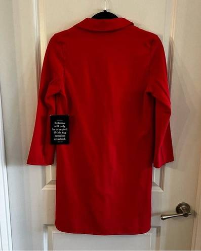 Tuckernuck  NWT Poppy Red Ponte Emerson Dress Size XXS