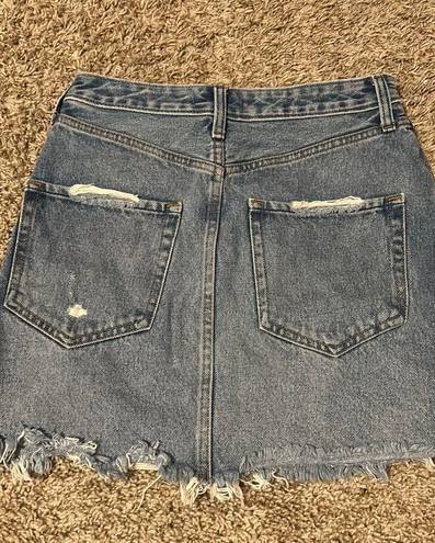 Abercrombie & Fitch Jean Skirt