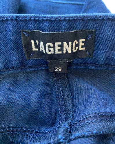 L'AGENCE L’AGENCE  Luxe Lounge Yasmeen High Rise Skinny Jegging in River Blue 