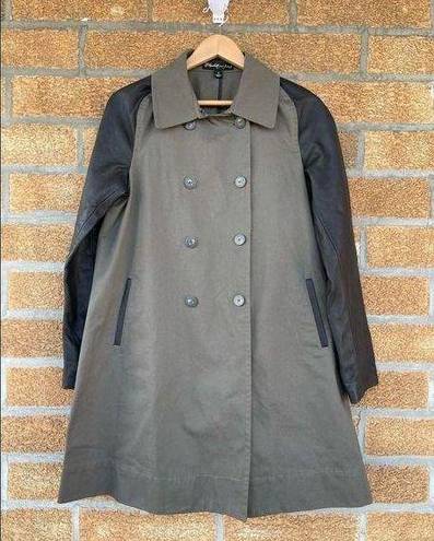 Elizabeth and James  • Hanneli Leather Trench Coat size 8