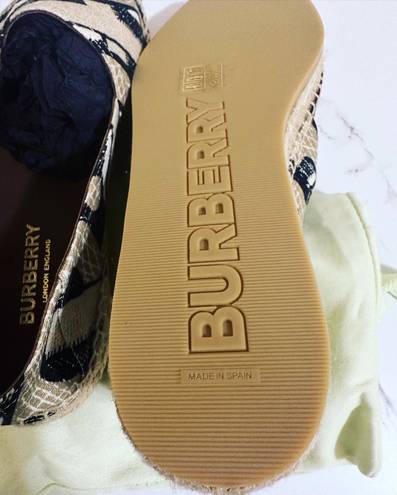 Burberry Espadrille dark beige