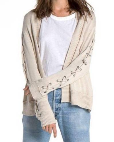 n:philanthropy  Francesca Lace Up Cardigan