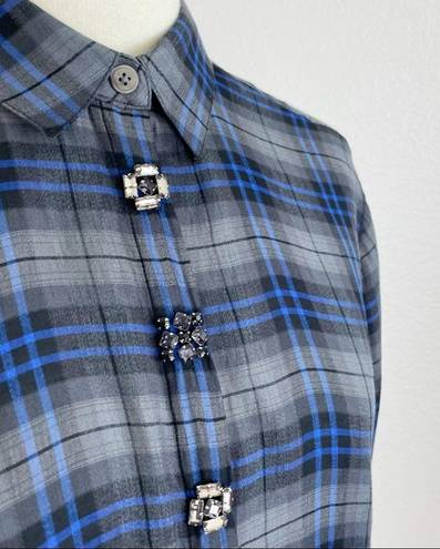 The Loft  Plaid Button Down