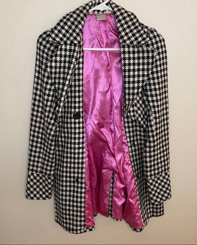 Houndstooth Identity  Check Smart Jacket/Coat Est S