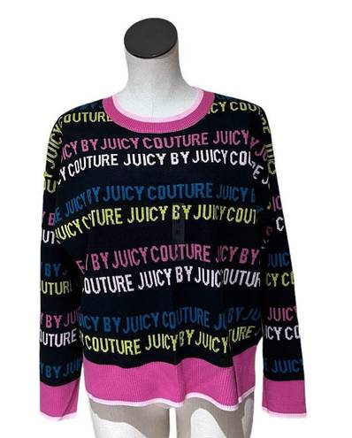 Juicy Couture NWT Juicy By  Womens Crew Neck Long Sleeve Pullover Sweater