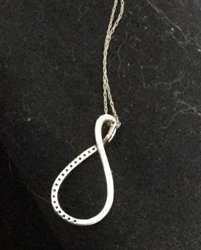 infinity NWB -  - sterling silver necklace