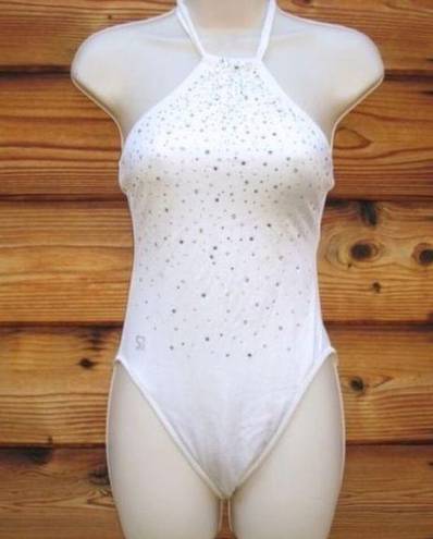 St. John NWT White one Piece Swim Suit