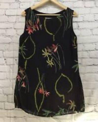 Coldwater Creek - Black and floral tank top Size M/L