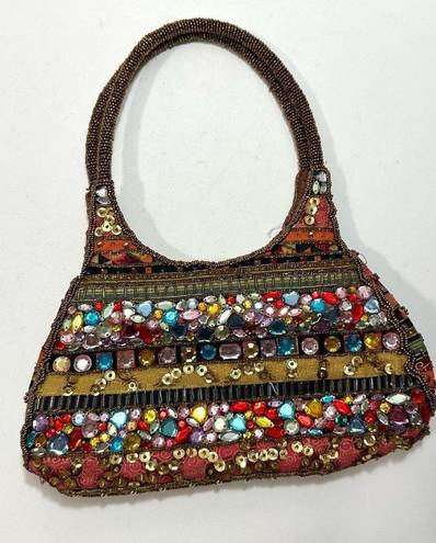 For Nine Vintage Y2K Beaded Rhinestone Mini Indie Handbag Multiple