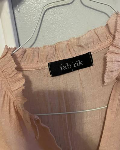 fab'rik Fab’rik Light Pink Blouse