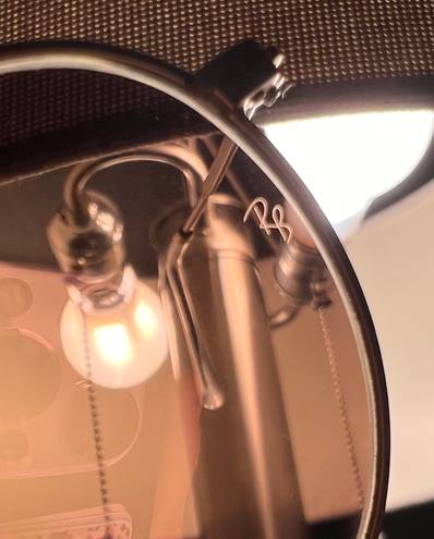 Ray-Ban Sunglasses Round Metal Pink 50mm