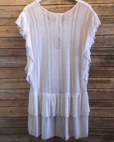 Jessica Simpson  Crochet Swim Coverup Size Med NWT